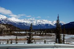 26 Mount Hensley From Saskatchewan River Crossing On Icefields Parkway.jpg